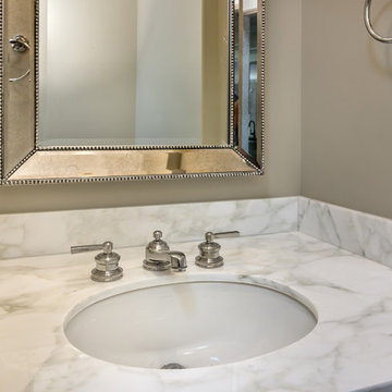 Gray Powder Room