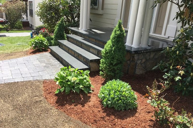 Stone Steps in Shrewsbury, MA