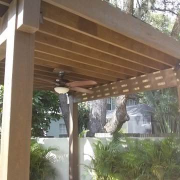 Carpentry, Pergolas, tiki huts, decks, etc.