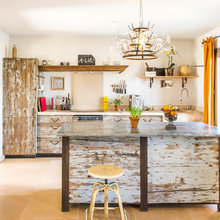 Altholz, Naturstein und Shabby-Feeling: Traumküche in der Provence
