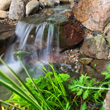 Pond Waterfall Renovation