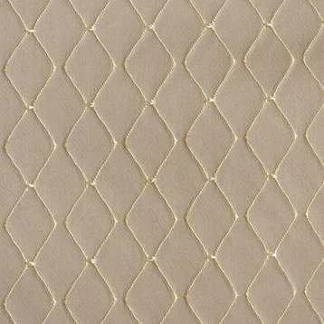 Beige Polyester Fabric By The Yard, 1 Yard For Curtain, Dress Wholesale
