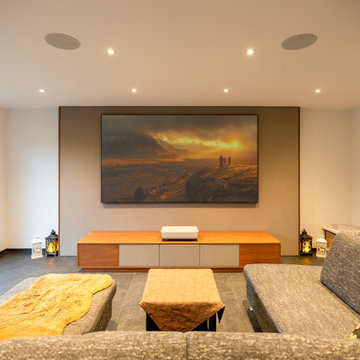 Heimkino mit Soundwall made by AVITECT Studio Rhein-Main