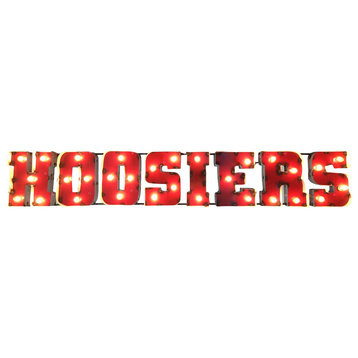 Indiana Hoosiers Recycled Metal Wall Decor