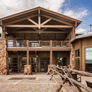 Event Center- ranchwood™ Reclaimed Barn Wood Alternative Siding and Timbers
