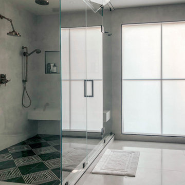 Master bathroom in Cupertino