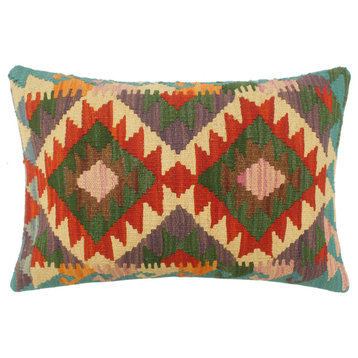 Turkish Tribal Inglis Hand Woven Kilim Pillow