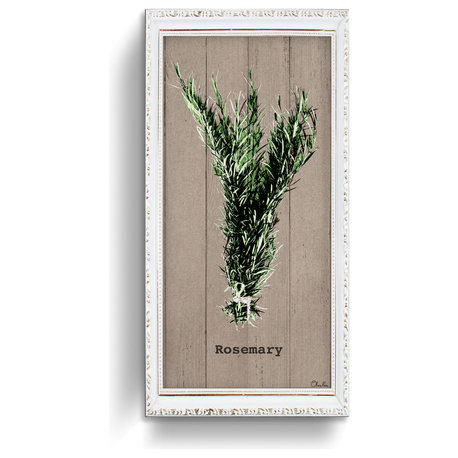 Rosemary Wrapped Canvas Botanical Kitchen Wall Art, 24"x12"