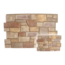 Colonial Cobblestone Panel (Summer Tan) - Products