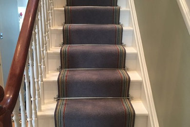 Brintons Carpets Bell Twist Flint & Axminster Carpet Nordic Stripe