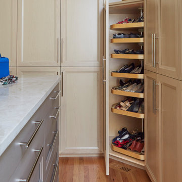 Corner Cabinet Lazy Susan for Shoes