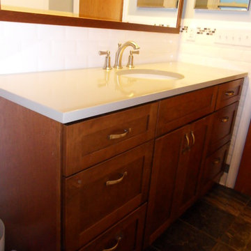 Two complete Bath remodels, One home, Maplewood NJ