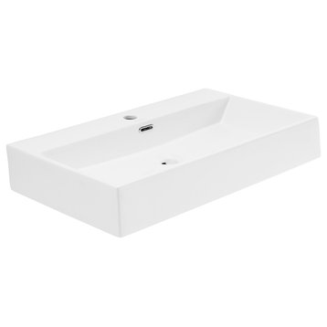 Claire 30" Rectangle Wall-Mount Bathroom Sink