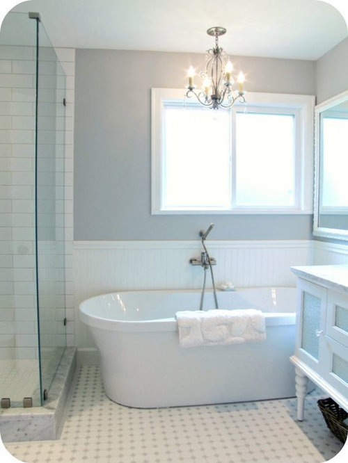 Master Bathroom Remodel - Mixing Carrara Marble and Wood or Porcelain