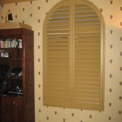 Specialty Shapes - Interior Shutters