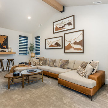 Modern Rustic Retreat: A Custom-Built Luxury Home