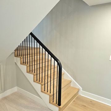 Project #115 | Staircase with Continuous Rail System Without Newels