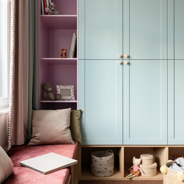 Colorful apartment with children's room