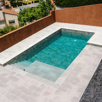 A tricolor pool