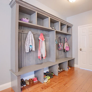 Sinking Spring, PA- Transitional Gray Mudroom