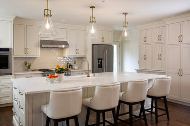 Inspiration for a transitional kitchen remodel in Other
