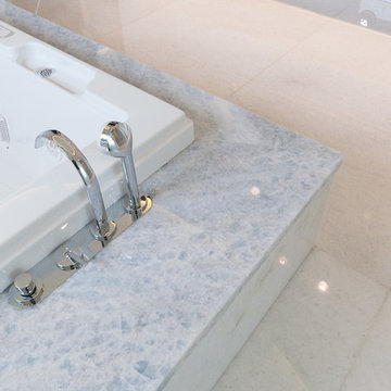 Modern Mosa White Marble Home