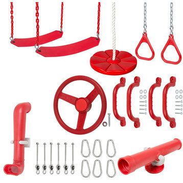 Ultimate Swing Set Kit, Red