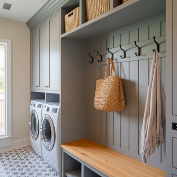 Wallpaper installation Laundry Room in West Chester