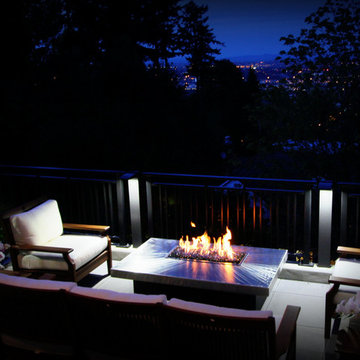 COOKE Montecito fire pit table