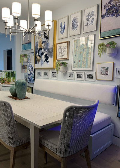 Coastal Dining Room by Exclusively To Design