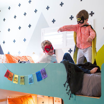Superhero Shared Boys Room