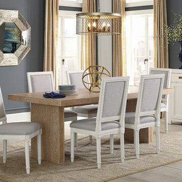Donny Osmond Home Hampshire Rectangular Dining Table in Natural Oak