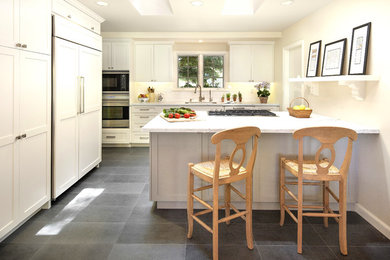 Inspiration for a timeless kitchen remodel in Santa Barbara