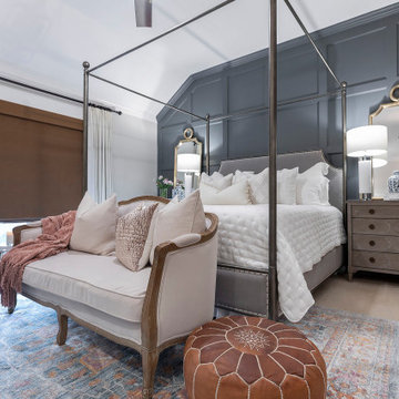 Modern Wall Master Bedroom