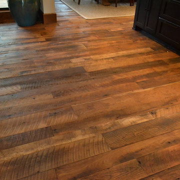 Original Face Solid Reclaimed Mixed Oak with Natural Oil