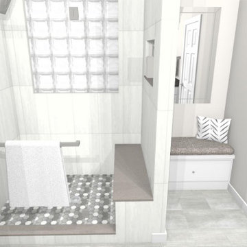 Master Bath (tub gotta go!)