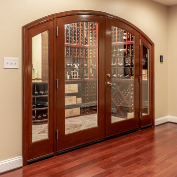 Amazing Basement Remodel, with Irresistible Wine Cellar in Ashburn VA