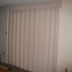 West Des Moines - Window Treatments - Vertical Blinds