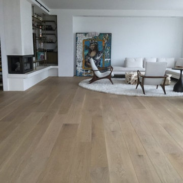 Random Width White Oak, Bona Naturale Finish
