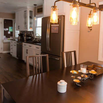 White Transitional Kitchen
