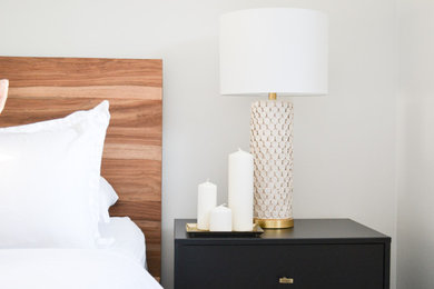 Inspiration for a mid-sized coastal bedroom remodel in Toronto
