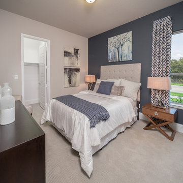 Guest Room with touches of Blue