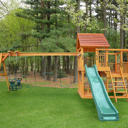 Tot's Tower 4 Position Playset - Kids Playsets And Swing Sets