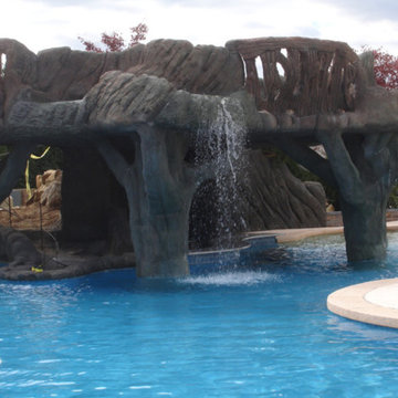 Private Residence with Custom Pool,Slide,Lazy River &Grotto.1