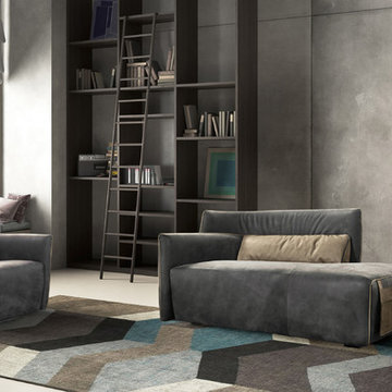 Tulip Leather Armchair by Gamma