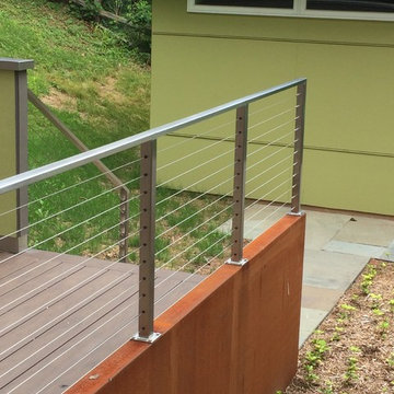 Modern Deck & Outdoor Kitchen Wayne, PA