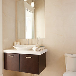Modena Wall Mount Suite from The Elegant Bath Collection - Bathroom Vanities And Sink Consoles