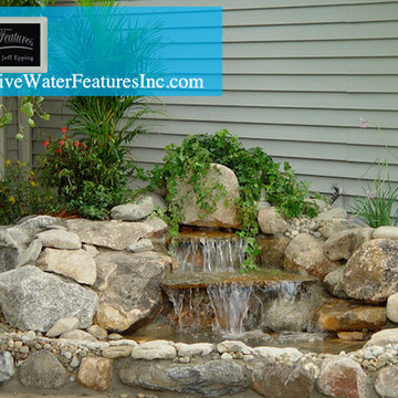 Small pool waterfall