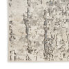 Nourison Quarry 8'10" x 11'10" Ivory Blue Grey Modern Indoor Rug