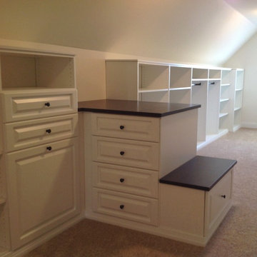 Vaulted Ceiling Closets